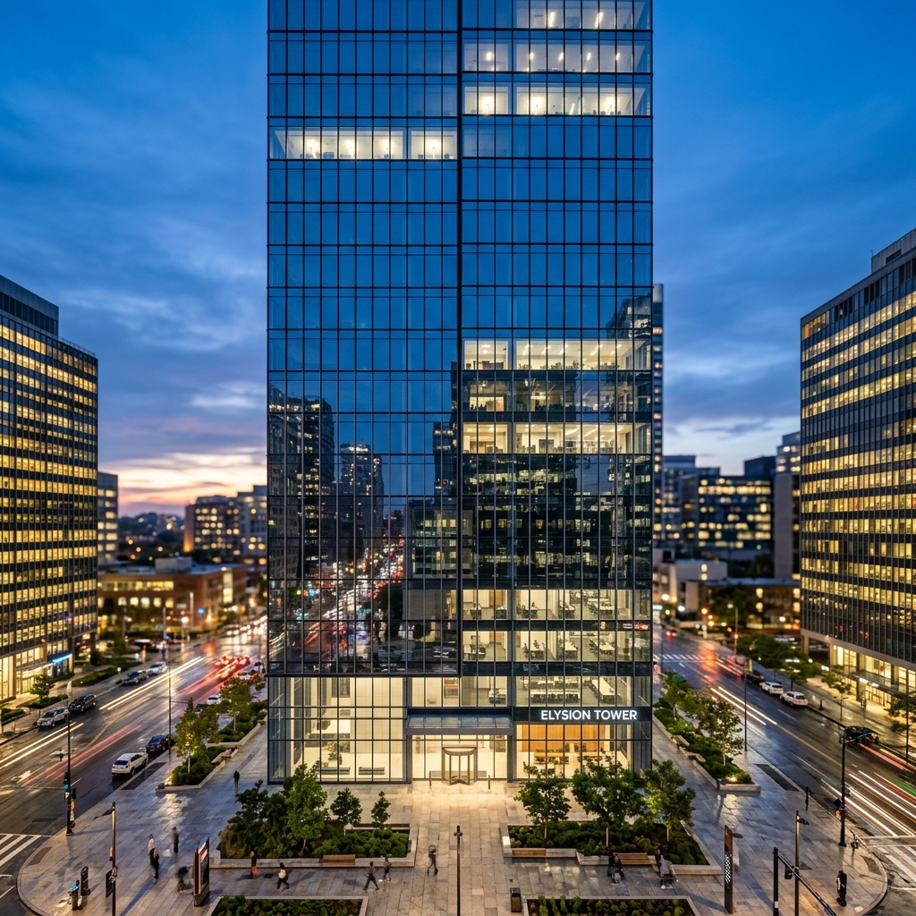 Curtain Wall Skyscraper Exterior